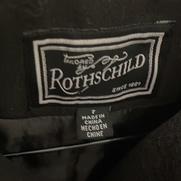 Girls Pea Coat Multi Colored - Picture 3 of 4